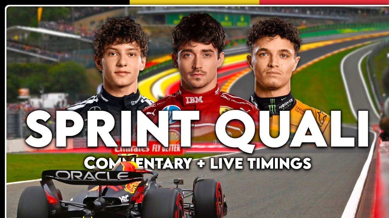 Belgium Grand Prix Sprint Qualifying LIVE | F1 2025