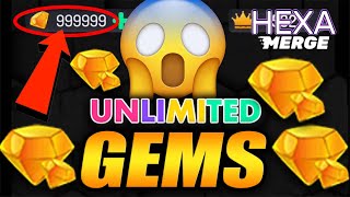 Get Unlimited Free Gems | Merge Hexa screenshot 3