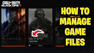 How to Manage Game Files in Cod Black Ops 7 - Install & Uninstall (Fastest Guide)