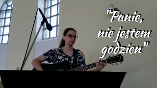 Video thumbnail of "Anna Jędrzejewska - Panie, nie jestem godzien (gitara) - Duch i Ogień"