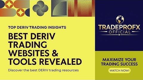 Third-party DERIV Trading best websites to use in the world, best analysis tools 🔥, strategies,Bots 