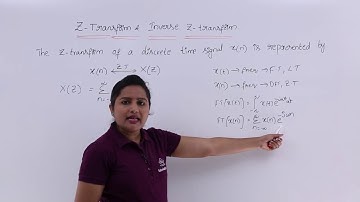 Z-Transfer & Inverse Z-Transfer