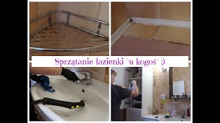 Sprzątanie łazienki "u kogoś" 🛀 Organizacja szafek i szuflad Uporządkowana