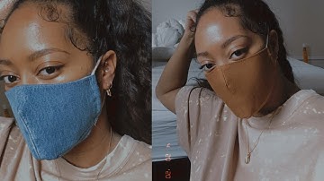 DIY FACE MASK WITH FILTER POCKETS USING OLD CLOTHES + PATTERN DOWNLOAD