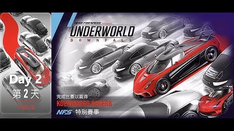 Koenigsegg regera | underworld | downfall | NFS: No Limits | Day 2