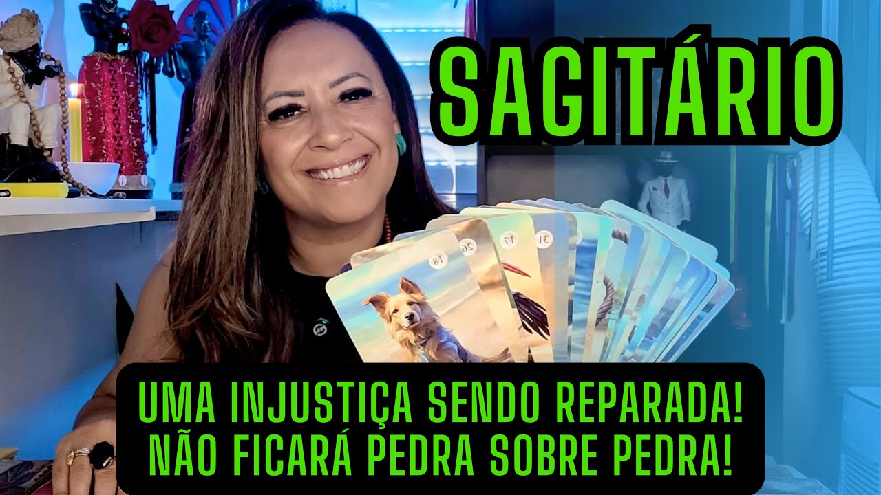SAGITÁRIO ♐️ UMA INJUSTIÇA SENDO REPARADA, NÃO FICARÁ PEDRA SOBRE PEDRA! 