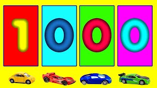 Números de 1 a 1000 coloridos 3D | ItoABC 1-1000 3D