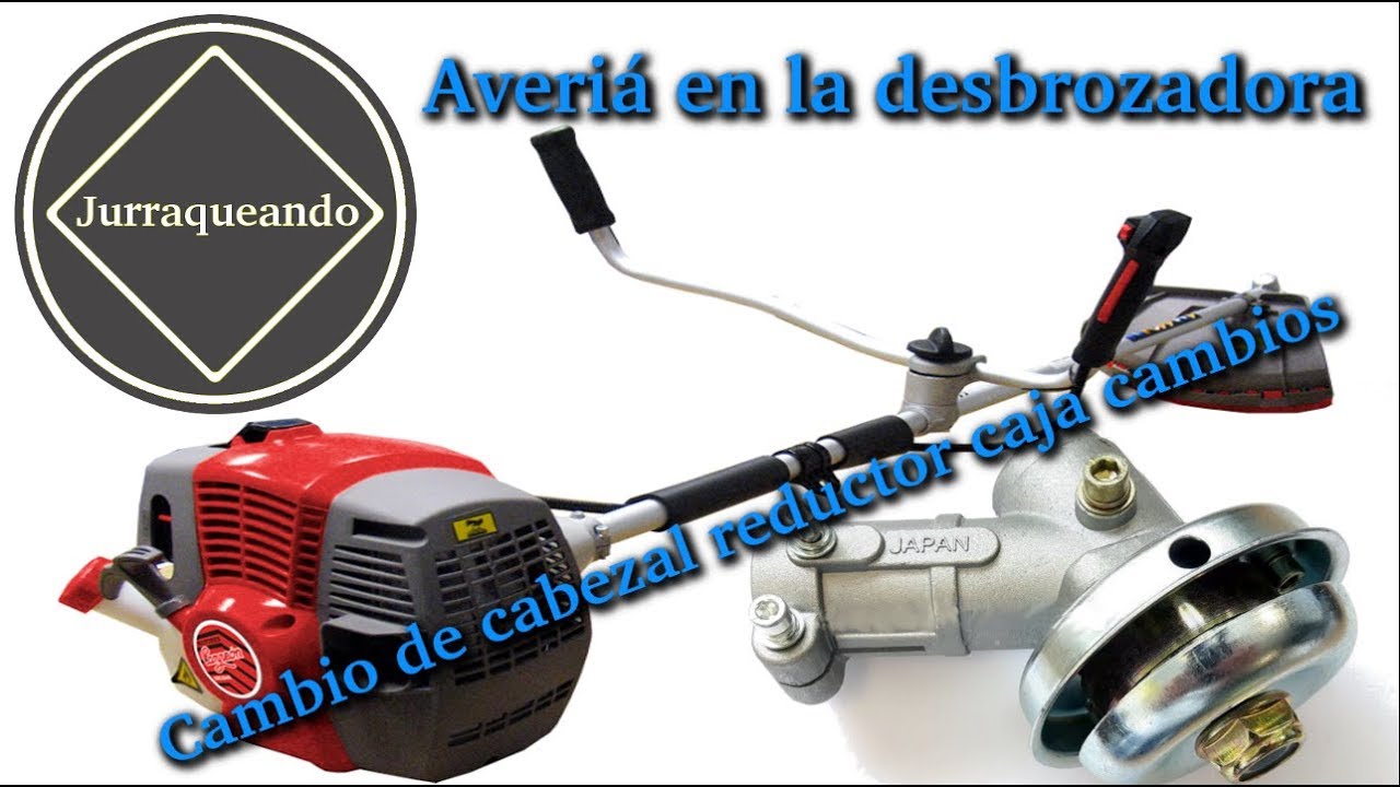 Como cambiar el cabezal reductor de la desbrozadora YouTube Como cambiar el cabezal reductor de la desbrozadora YouTube