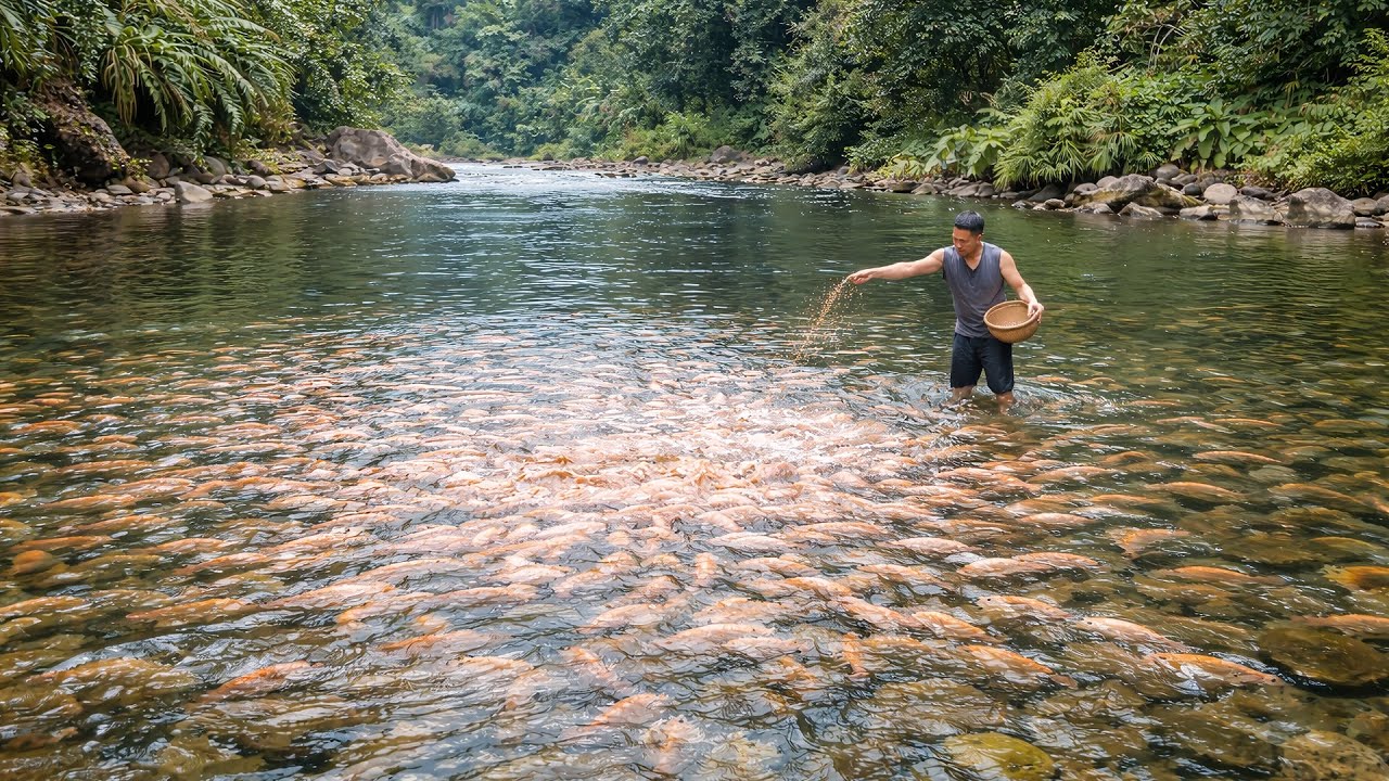 Primitive Fish Farming: How to Start a Fish Farm from Scratch, Breed & Raise Millions of Fry