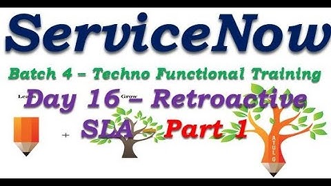 Batch4 :: Day 16|| Retroactive SLA  - Part 1||ServiceNow Functional Training ||Quebec #Shorts #Short