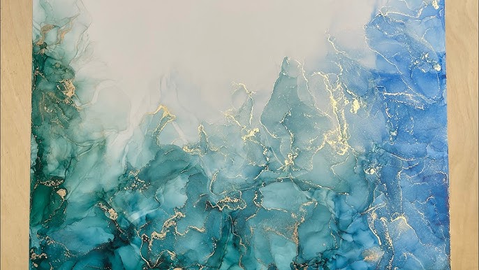 Fuel your artistic creativity with TerraSlate Alcohol Ink Paper!