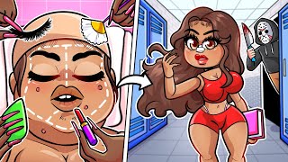 I WAS TURNED INTO A MEAN GIRL!! *BADDIE TRANSFORMATION!!* | Berry Avenue