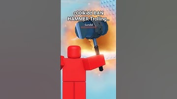 c00lkidd BAN HAMMER Trolling.. #roblox #c00lkidd #hacker #funny #troll