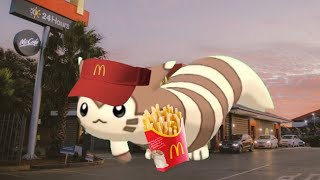 Furret gets to work