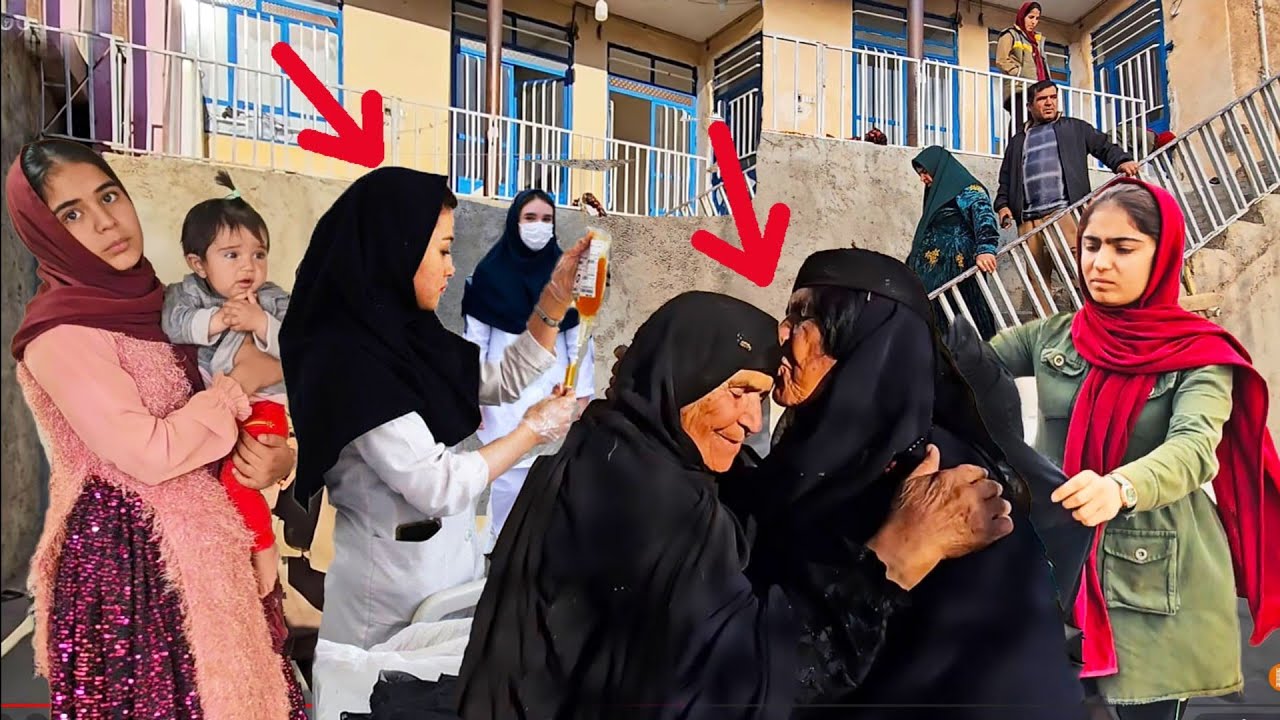 Amazing meeting between two grandma