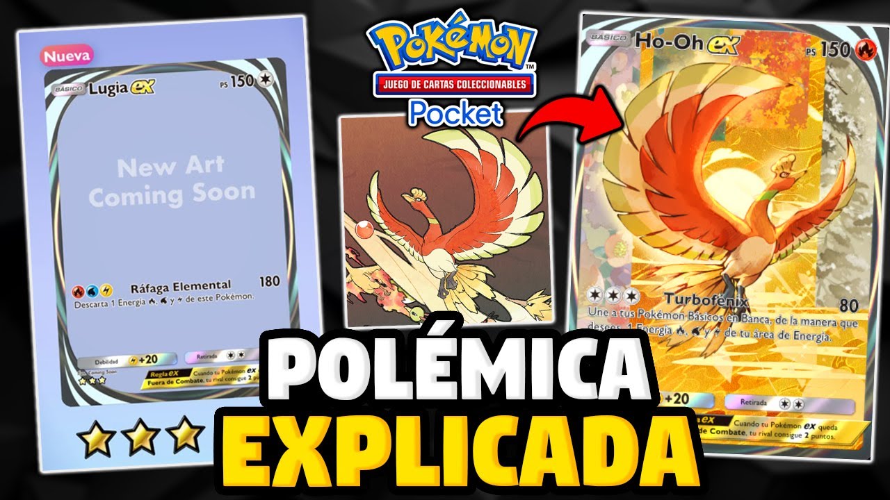 ¡INCREÍBLE POLÉMICA POKÉMON con la NUEVA CARTA de HO-OH de Pokémon TCG ...
