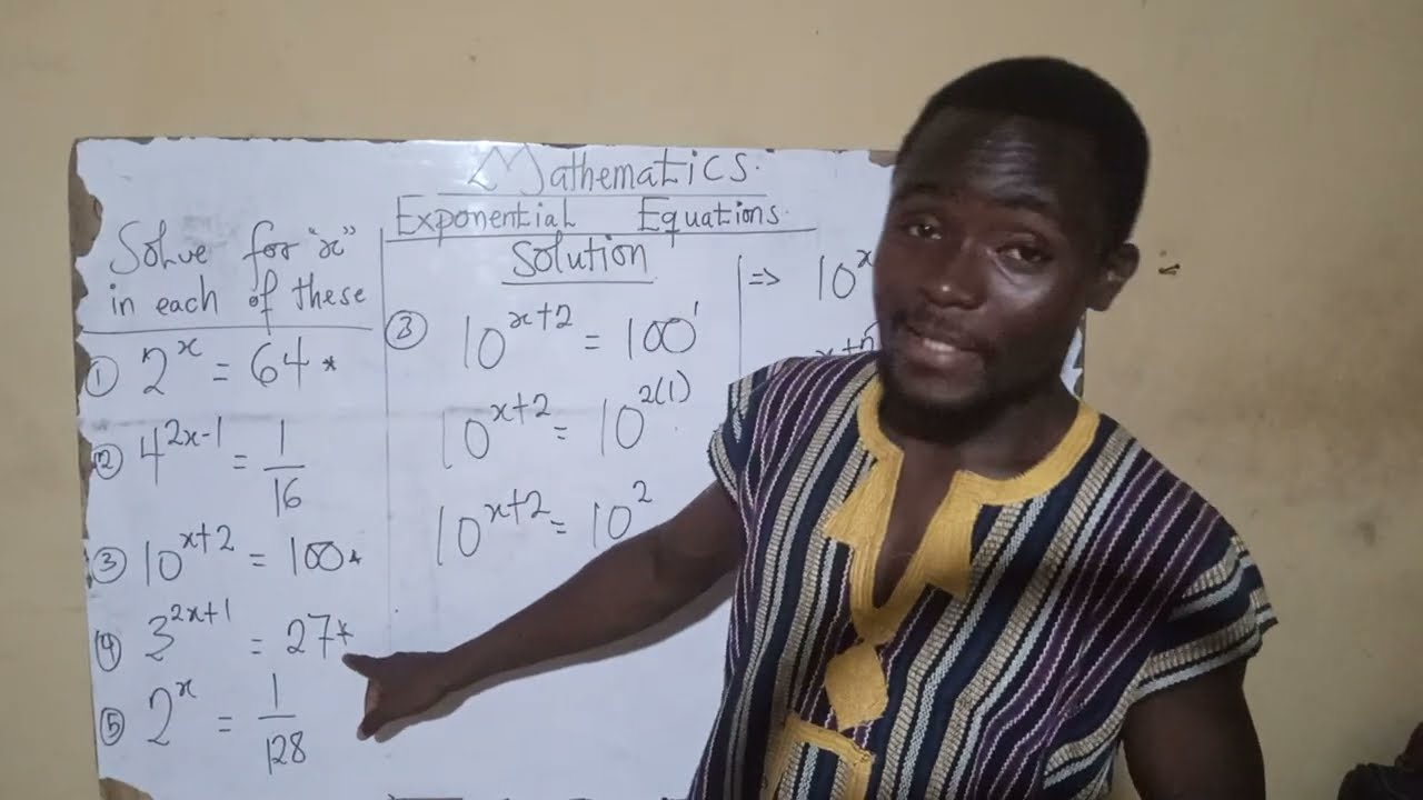 Exponential Equations 