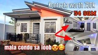 Kontrata worth 750K grabe ang ganda mala condo sa loob Sulit!😍54 SQM with 2 bedrooms | Arnold&Lheng