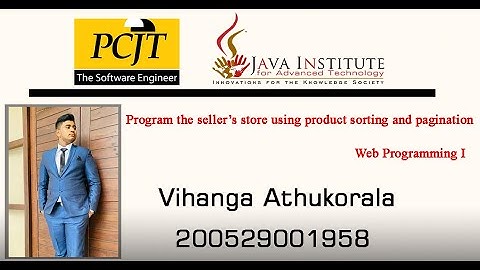 Web Project Task 16 | 1st Year | Semester 01 | Java Institute