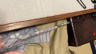 和裁55 半襦袢の替え袖の作り方(喋ってます