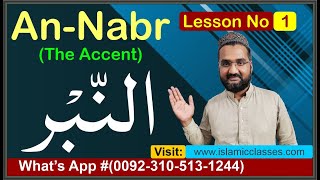 An-Nabr - The Accent (النبر) in English (Part-1) - Rule of Nabr in English - Tajweed Rules.. screenshot 5