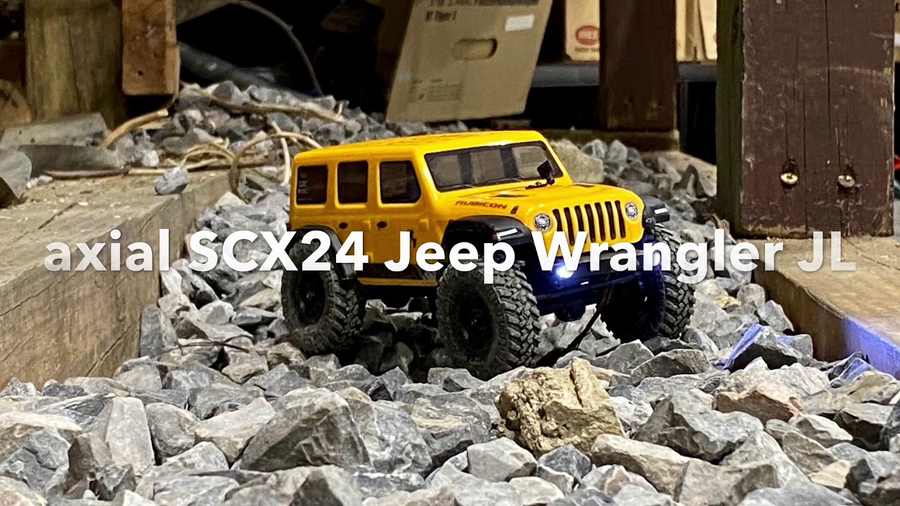 axial SCX24 Jeep Wrangler JLU CRC