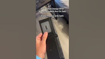 Protect your cards with rfid blocking wallets! #rfidblocking #rfid