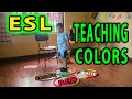 Ideas for teaching colors esl games