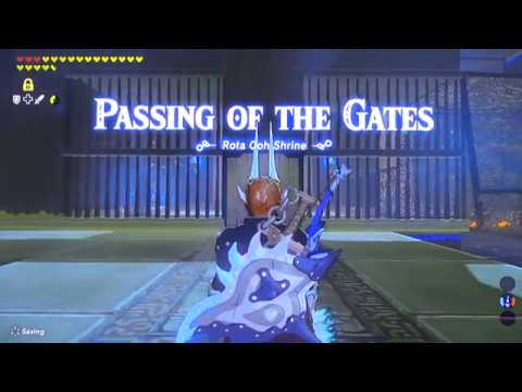 Vídeo: Zelda: Solución De Prueba De Rota Ooh Y Passing Of The Gates En Breath Of The Wild