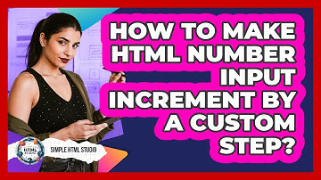 How To Make HTML Number Input Increment By A Custom Step?