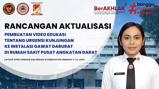 VIDEO PAPARAN RANCANGAN AKTUALISASI - LATSAR CPNS KEMHAN Golongan 3 Gelombang V Tahun 2023