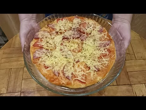 Пицца в микроволновке, конвекция