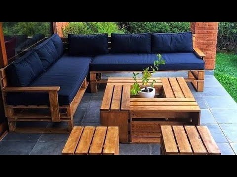 Moveis de Pallets - 16 Ideias para SOFÁ de PALETE 