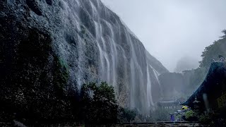 Maisan Mountain Waterfall / natural heritage site in Korea