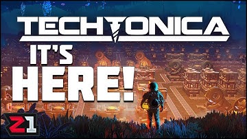 Starting A Factory In ALIEN CAVES !? Techtonica [E1]