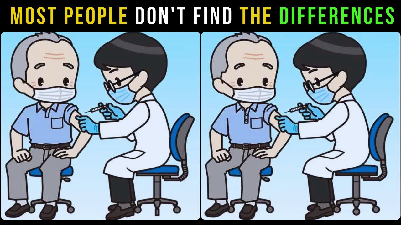 Find the differences, only geniuses can do it ! - YouTube