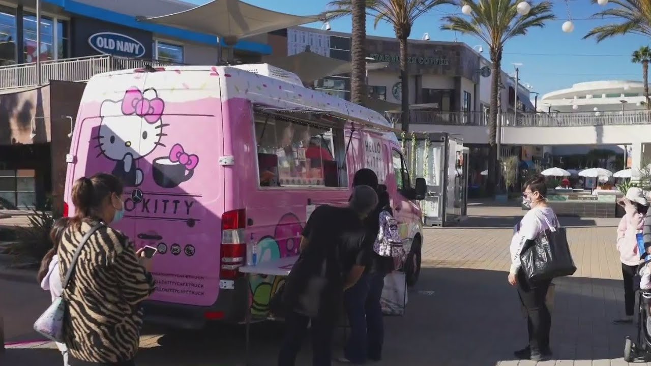 Hello Kitty Cafe Truck rolls into The Rim this weekend