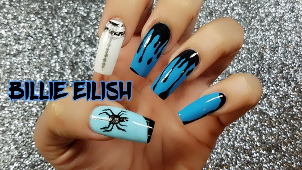 6. "Billie Eilish Inspired Nail Designs You Need to Try" - wide 10