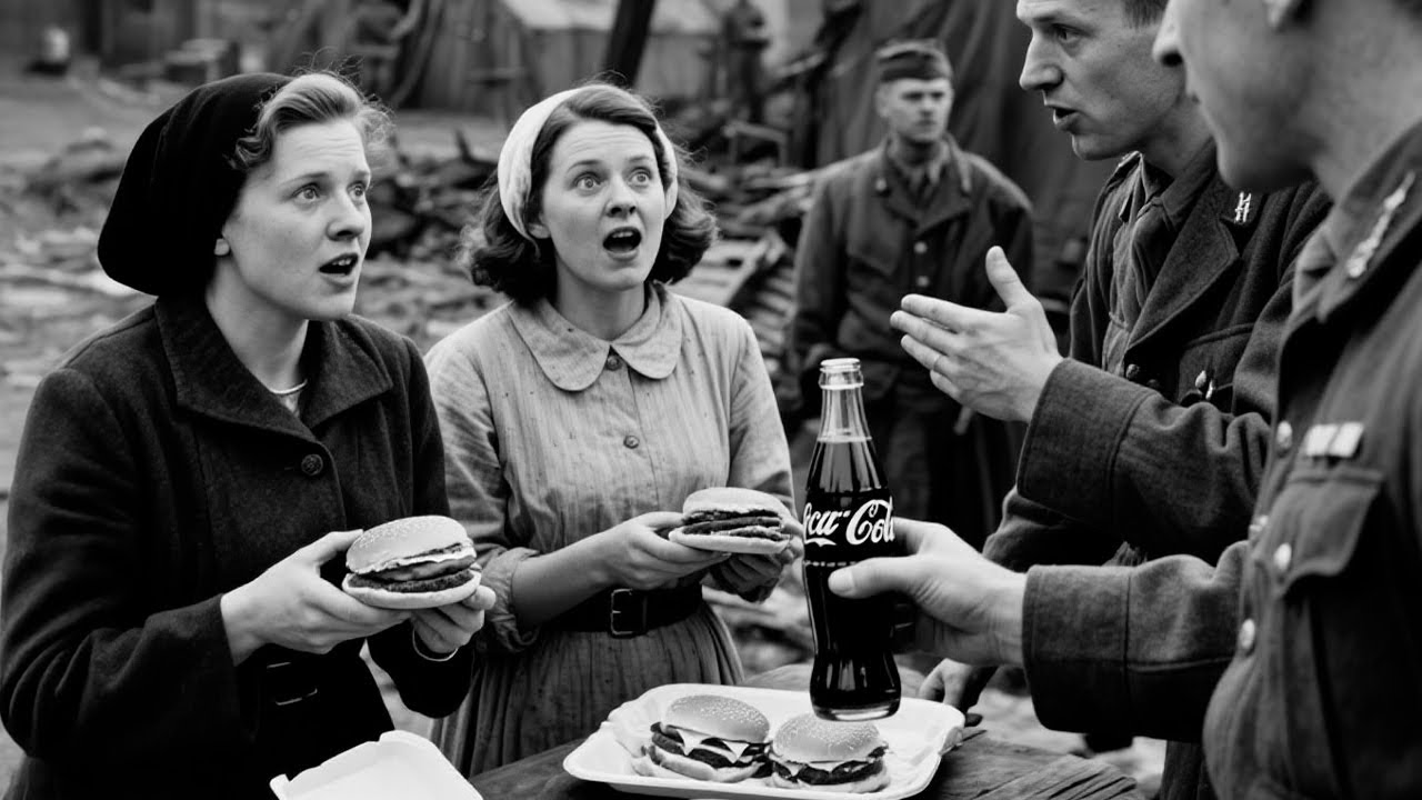 «Можно нам остатки еды?» — спрашивали немецкие военнопленные, а американцы угощали их кока-колой ...