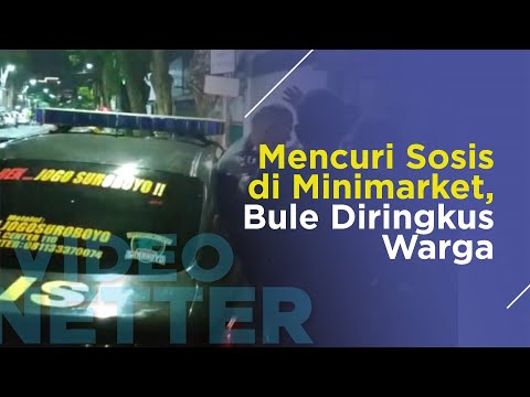 Mencuri Sosis di Minimarket, Bule Diringkus Warga