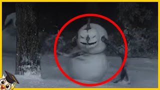 10 Mest skrämmande jul monster fångade på kamera