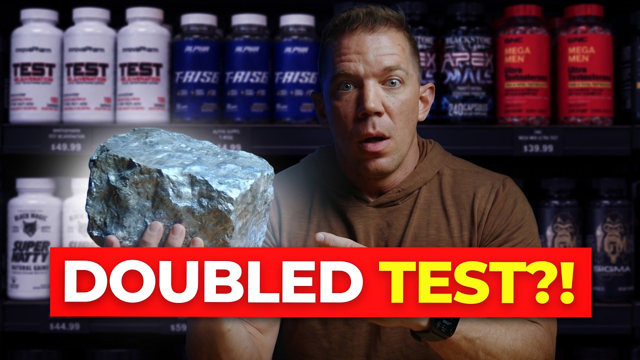 ONE SUPPLEMENT NEARLY DOUBLED TESTOSTERONE