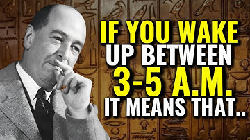 If You Wake Up Between 3AM & 5AM, DO THESE 3 THINGS! | C.S Lewis 2024