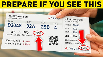 What Does "SSSS" Really Mean On Your Boarding Pass