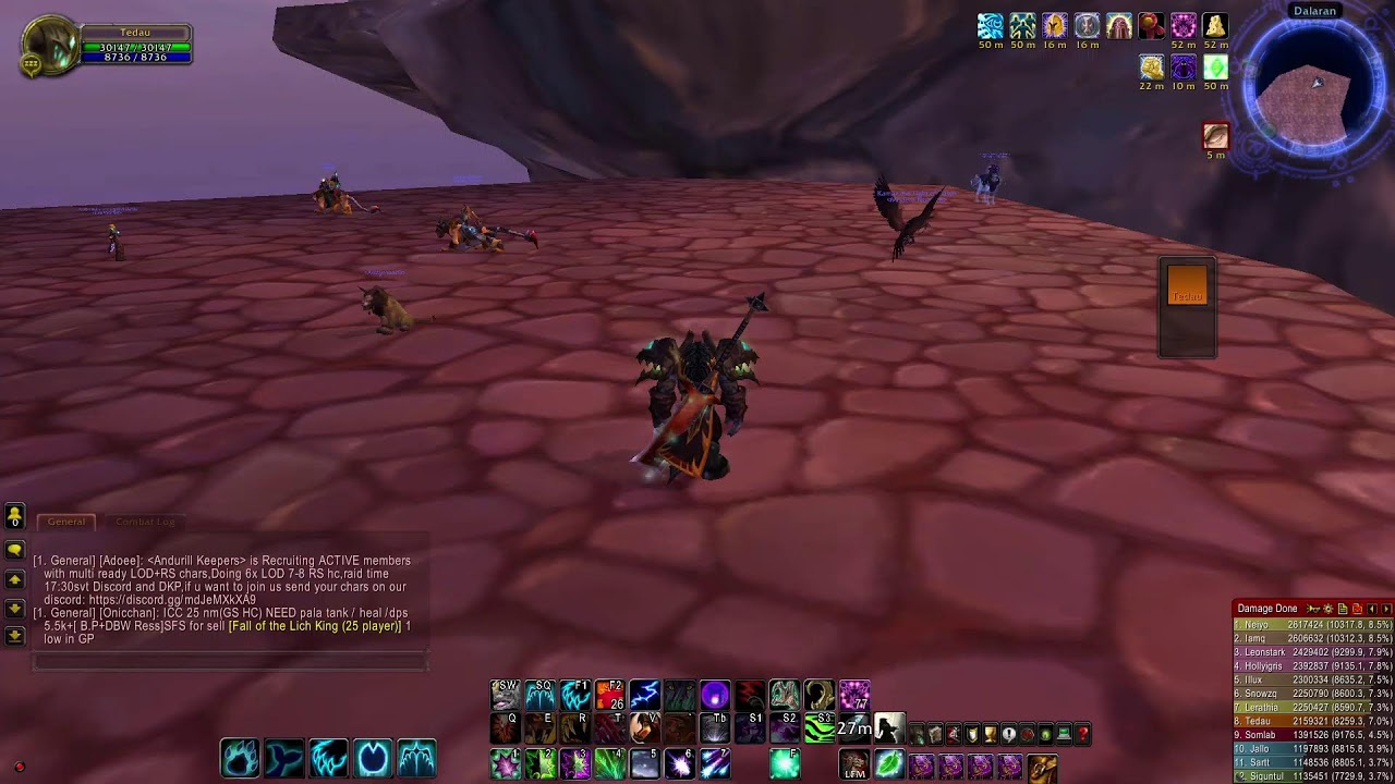 Hammer of Righteousness!! Protection Paladin Icecrown Citadel World of Warcraft #worldofwarcraft