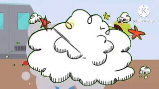 Plory and yoop fight cloud