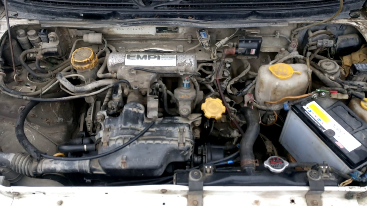 Замена двигателя subaru