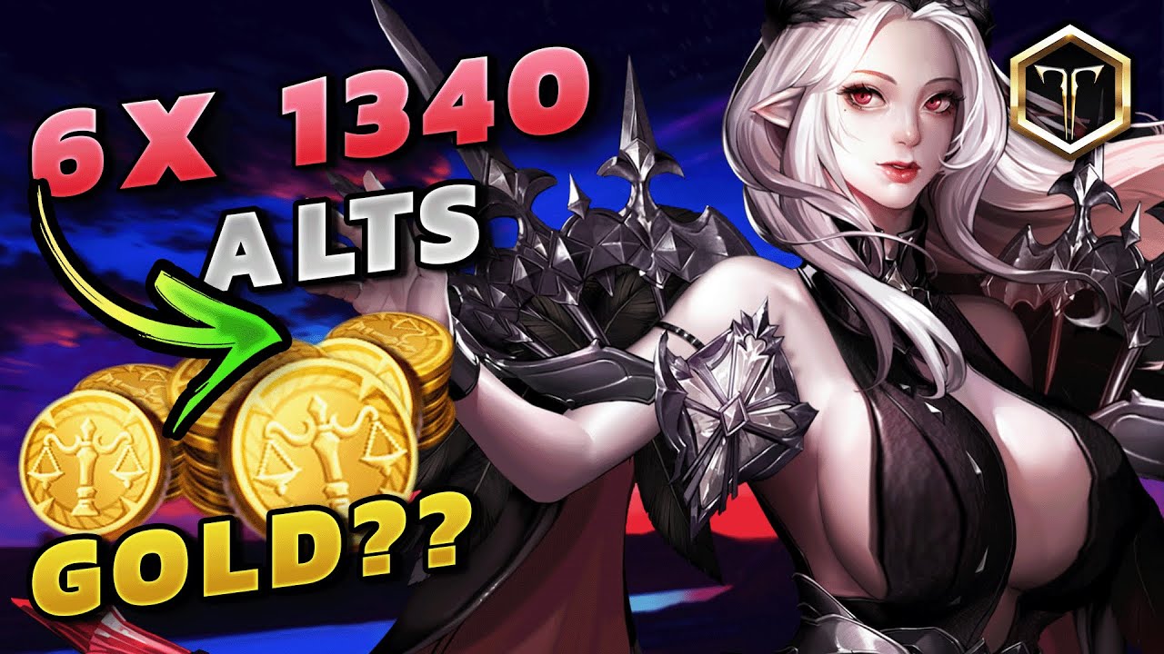 How i made 47k gold on reset + How much Gold can 6x 1340 alts generates daily |  Lost Ark