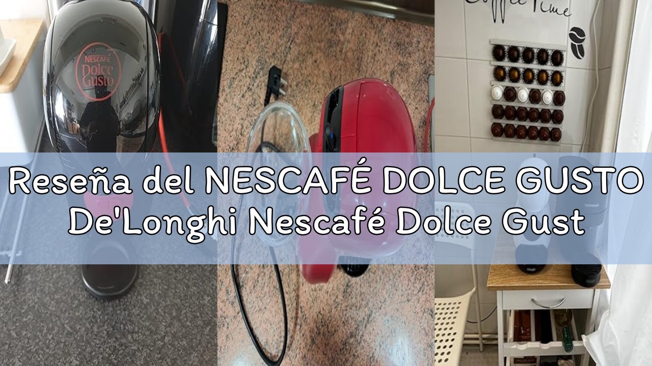 Reseña del NESCAFÉ DOLCE GUSTO De'Longhi Nescafé Dolce Gusto Piccolo XS EDG110.WB, Cafetera Cápsula