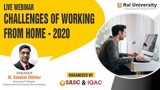 Webinar on Challenges of Working from Home 2020